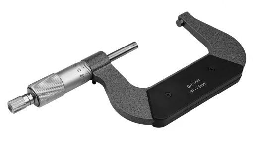 Мікрометр Neo Tools з верн'єром 50-75мм, ±0.01мм/м