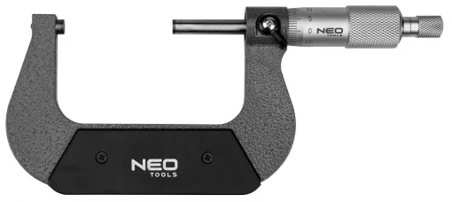 Мікрометр Neo Tools з верн'єром 50-75мм, ±0.01мм/м