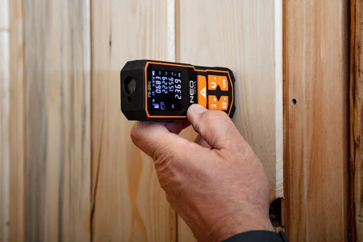 Далекомір лазерний Neo Tools, 0.05–60м, ±2мм, 0.096кг