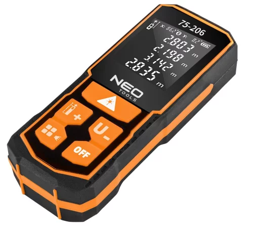 Далекомір лазерний Neo Tools, 0.05–100м, ±2мм, 0.096кг