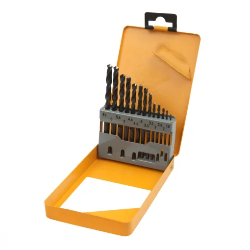 Набір свердел по металу Tolsen HSS, 1.5-6.5мм, кейс, 13шт
