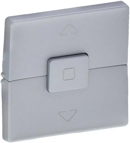 Вимикач для жалюзі Legrand VALENA LIFE/ALLURE, алюміній