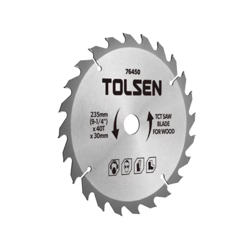 Диск пильний Tolsen по дереву, 210х48Tх30мм