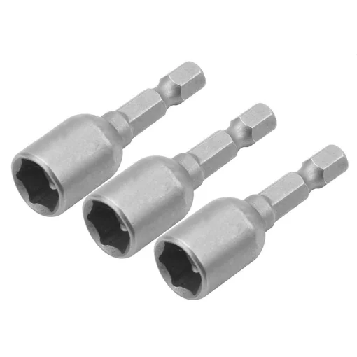 Головки торцеві Tolsen магнітні, 1/4"х48мм, 8мм, сталі 40Cr, набір 3шт
