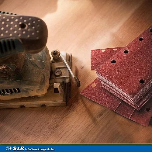 Набір шліфувального паперу для шліфувальних машин S&R 93х185 мм