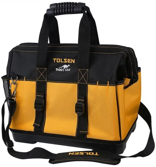 Сумка для інструменту Tolsen Профі, посилена конструкція, 40x30x20см
