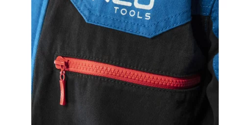 Куртка робоча Neo Tools HD+, 100% бавовна, XXL(56), чорно-синій