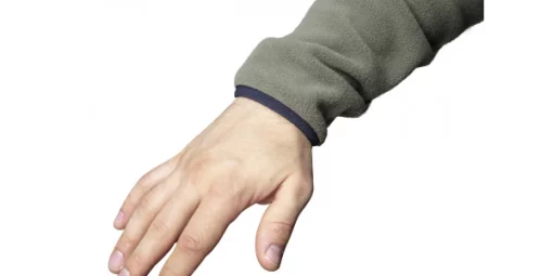 Кофта робоча Neo Tools Camo, флісова, 300г/м кв, посилення тканиною Oxford, на блискавці, S(48), оливковий