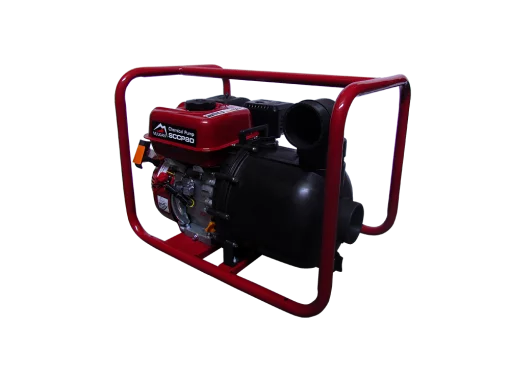 Мотопомпа рукав 75мм, 60м3/год, підйом 20м, для хімікатів, SCCP80