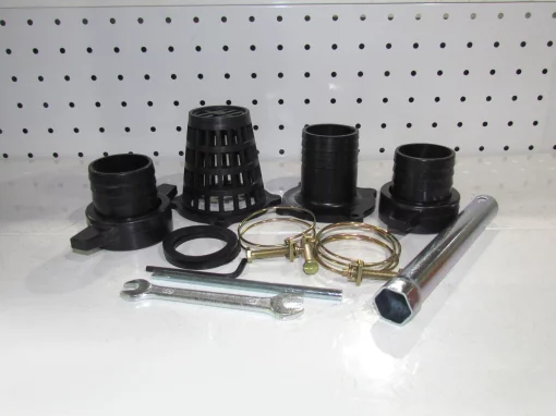 Мотопомпа рукав 75мм, 60м3/год, підйом 20м, для хімікатів, SCCP80