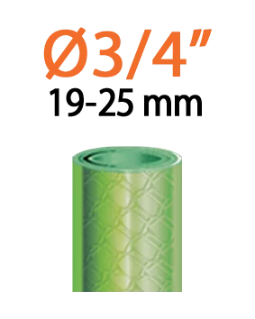 Конектор 3/4" для поливального шлангу бл.