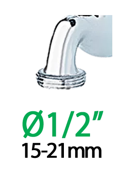 Адаптер 1/2"В для конектора поливального шлангу бл.