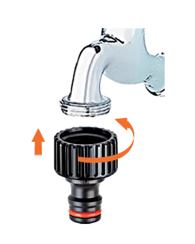 Адаптер 1/2"В для конектора поливального шлангу бл.