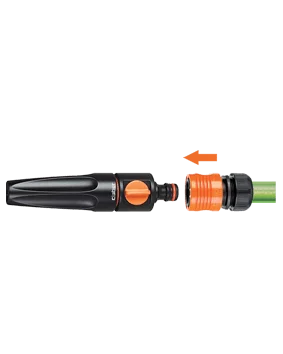 Розпилювач струменевий з краном "Plus" бл.