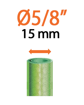 Конектор 1/2"- 5/8" для поливального шлангу Ergogrip