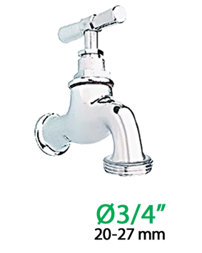 Розподілювач 3/4"В вихід 2-х канальний 3/4"Н бл.