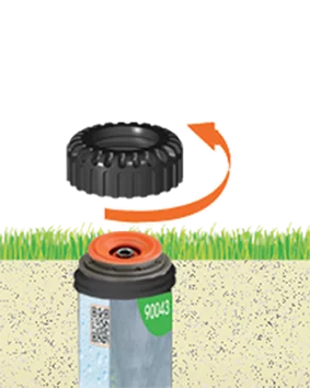 Фільтр вставка для дощувача підземного поливу (5шт)