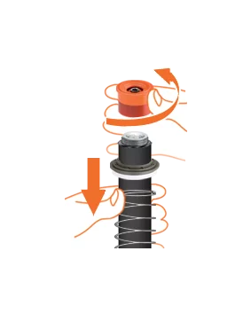 Фільтр вставка для дощувача підземного поливу (5шт)