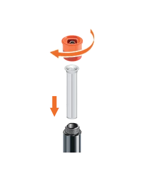 Форсунка для дощувача підземного поливу квадрат 64м2
