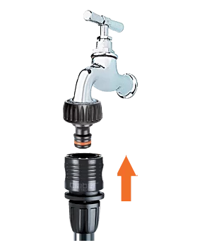 Адаптер 1/2"-3/4"В для конектора поливального шлангу