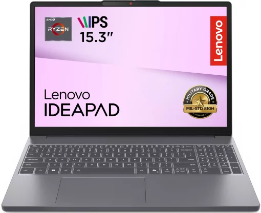 Ноутбук Lenovo IdeaPad Slim 3-15ARP10 15.3" WUXGA AG, AMD R7-7735HS, 24GB, F512GB, UMA, DOS, сірий