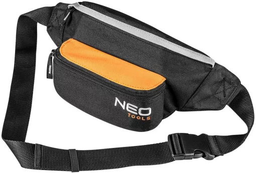 Сумка поясна Neo Tools універсальна, 4 кишені, поліестер, 14х36.5х13см