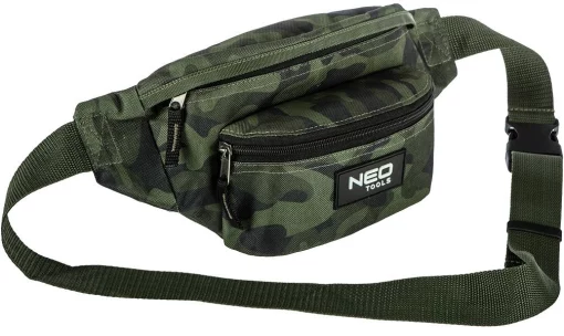Сумка на пояс Neo Tools Camo, поліестер 600D, посилена, камуфляж