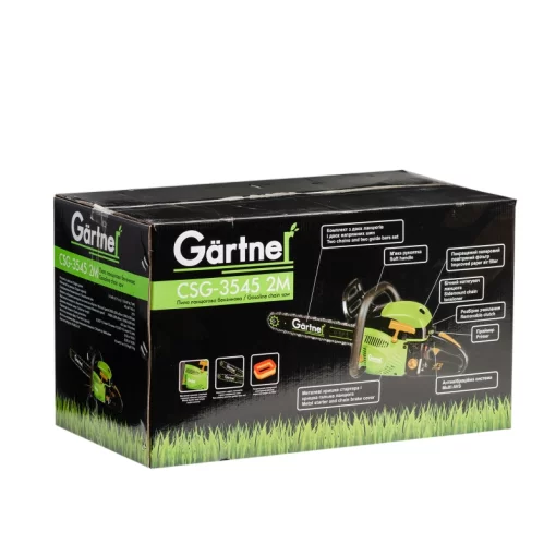 Пила ланцюгова бензинова Gartner CSG-3545 2M 45см 3.5кВт/4.7л.с. 45см3 6кг