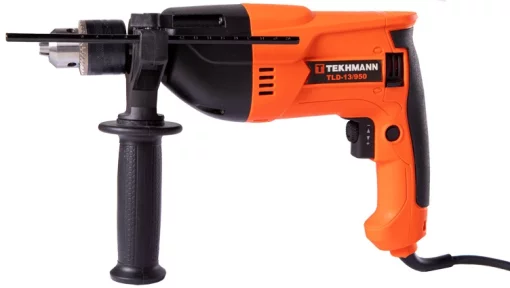 Дриль Tekhmann TLD-13/950 950Вт зубчастий патрон 13мм 0-1100об/хв 2.5кг