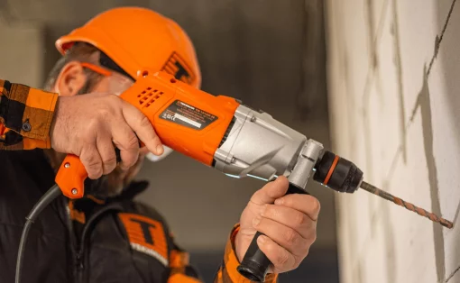 Дриль ударний Tekhmann TID-13/1200 2S 1200Вт ШЗП 13мм 0-1100/2800об/хв 3.6кг