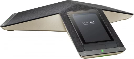 SIP-конференц телефон Poly Trio C60, 3 x Omni Mic, радіус дії 6,1 м, RJ45, USB-A, Micro USB, Bluetooth 4.2, WiFi, PoE, сірий