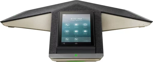 SIP-конференц телефон Poly Trio C60, 3 x Omni Mic, радіус дії 6,1 м, RJ45, USB-A, Micro USB, Bluetooth 4.2, WiFi, PoE, сірий