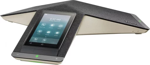 SIP-конференц телефон Poly Trio C60, 3 x Omni Mic, радіус дії 6,1 м, RJ45, USB-A, Micro USB, Bluetooth 4.2, WiFi, PoE, сірий