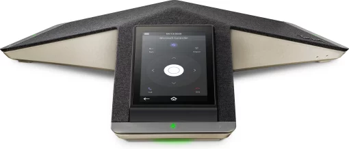 SIP-конференц телефон Poly Trio C60, 3 x Omni Mic, радіус дії 6,1 м, RJ45, USB-A, Micro USB, Bluetooth 4.2, WiFi, PoE, сертифікат Microsoft Teams, сірий