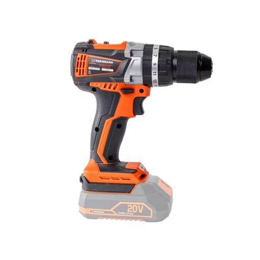 Шурупокрут-дриль акумуляторний Tekhmann TCD-65/i20 BS 20В 60Нм 0-500·2000об/хв без АКБ та ЗП