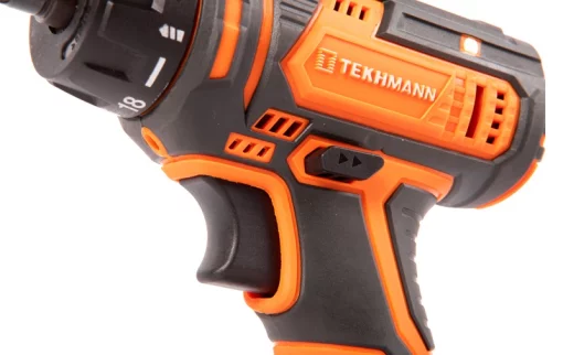 Шурупокрут-дриль акумуляторний Tekhmann TCD-12/2 BS Kit 12В 1х2А·год 30Нм 0-400·1400об/хв 1кг кейс з приляддям