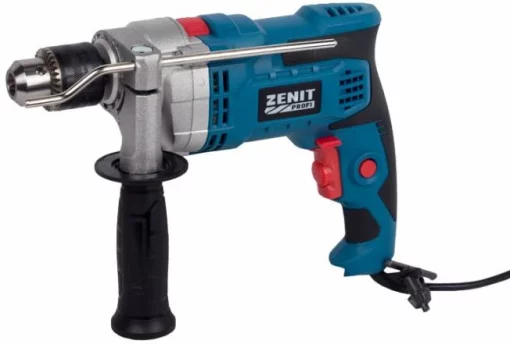 Дриль ударний Зеніт ЗДП-1050 Профи 1050Вт зубчастий патрон 13мм 0-3000об/хв 2.64кг