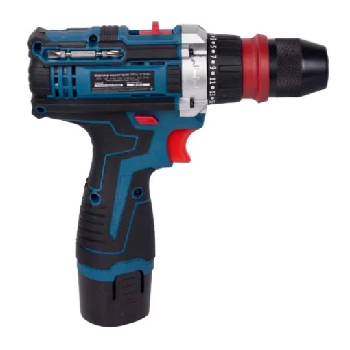 Шурупокрут-дриль акумуляторний Зеніт Профі ЗПША-12/20 DFR 12В 2х2А·год 25Нм 350·1500об/хв 1кг