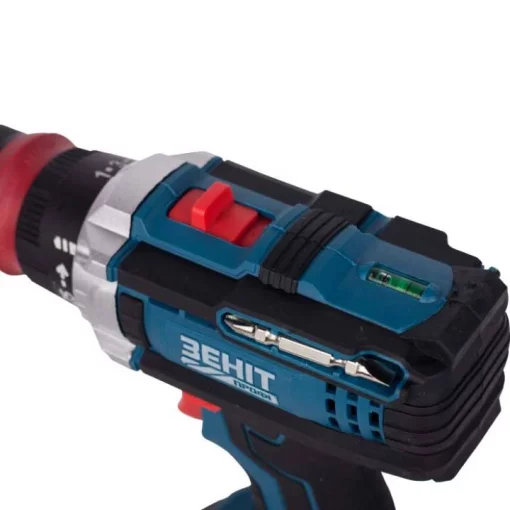 Шурупокрут-дриль акумуляторний Зеніт Профі ЗПША-21/20 DFR 21В 2х2А·год 25Нм 350·1500об/хв 1.2кг