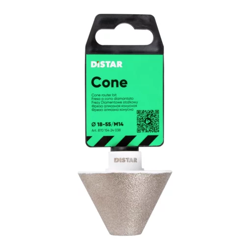 Фреза алмазная конусная Cone 18-55/M14 с