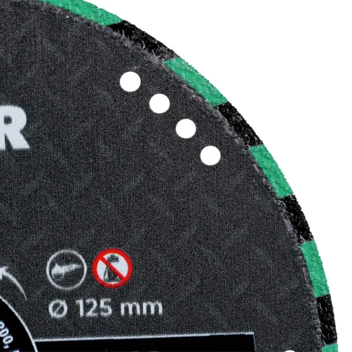 Круг алмазный отрезной 1A1R V 125x1,5/1,2x2,5x22,2  Metal CUT