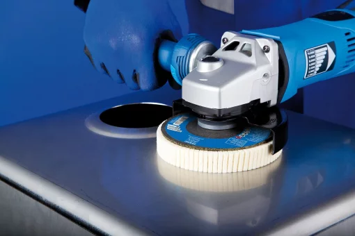 Круг пелюстковий повстяний тарільчатий 125 х 22,23 HARD твердий