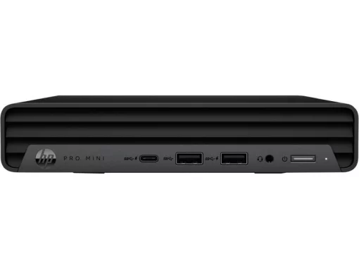 Комп'ютер персональний неттоп HP Pro 400-G9 Mini, Intel i3-13100T, 8GB, F512GB, UMA, WiFi, кл+м, 3р, DOS