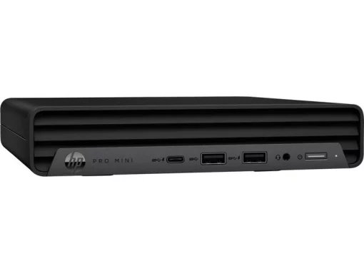 Комп'ютер персональний неттоп HP Pro 400-G9 Mini, Intel i3-13100T, 8GB, F512GB, UMA, WiFi, кл+м, 3р, DOS