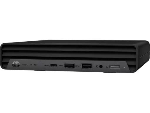 Комп'ютер персональний неттоп HP Pro 400-G9 Mini, Intel i3-13100T, 8GB, F512GB, UMA, WiFi, кл+м, 3р, DOS
