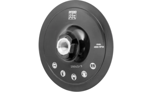 Опорна тарілка 125мм*М14 з липучкою KRH