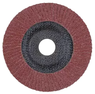 Круг пелюстковий тарілчастий 125*22 A60 (нерж/метал) плоск.PFF POLIFAN STEELOX