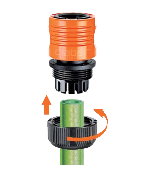 Конектор 1/2" для поливального шлангу