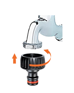Адаптер 3/4"В для конектора поливального шлангу