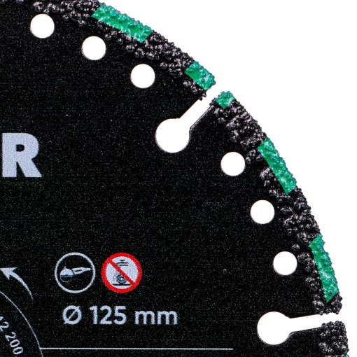 Круг алмазный отрезной 1A1RSS V 125x2,5/1,5x6x22,2 Pro Rex